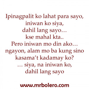 Tagalog Sad Love Quotes