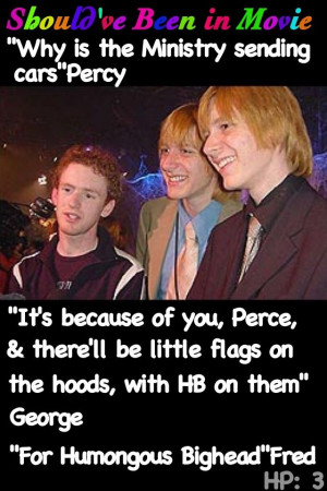 Funny Harry Potter Fred and George Quotes