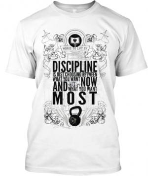 Crossfit Quote - Discipline is choosing!