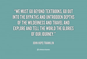 John Hope Franklin Quotes