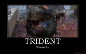 TRIDENT - Chew on this.