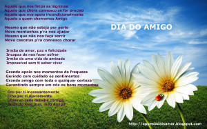 DIA DO AMIGO