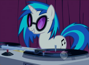 cosplay my little pony mlp dj pon3 vinyl scratch DJ Pon-3