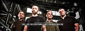 Rise Against But Tonight We Dance Quote Wallpaper