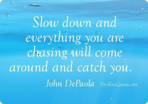quotes about taking things slow