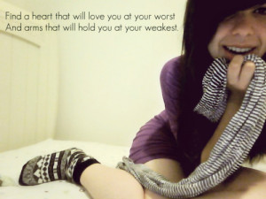 Find Arms That Will Hold You At Your Weakest: Quote About Find Arms ...