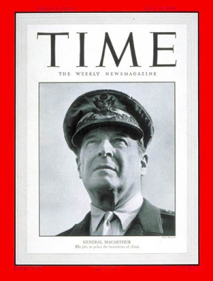TIME Magazine Cover: General Douglas MacArthur -- July 10, 1950
