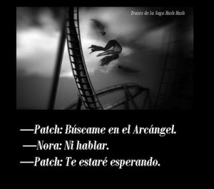 Frases de la saga Hush, Hush | via Facebook