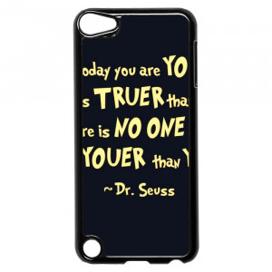 Dr Seuss Inspirational Quotes iPod Touch 5 Case