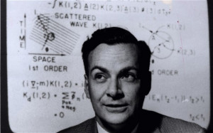 Richard Feynman, whose diagrams provided the first intuitive way of ...