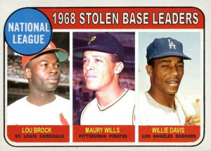 ... , Willie Davis, Los Angeles Dodgers, Baseball Cards That Never Were
