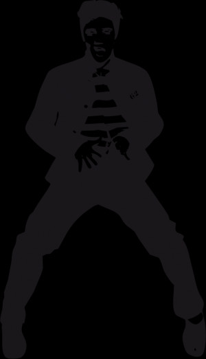 Elvis by luchapress - Elvis in Jailhouse Rock