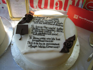 Graduation cakes can be created in a variety of colors and styles. Our ...