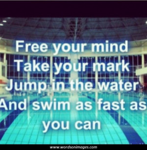 quotes about swimming