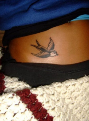 Hip And Side Tattoos For Women