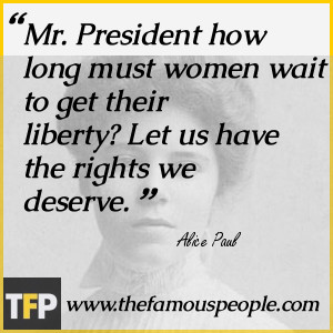 Alice Paul Biography