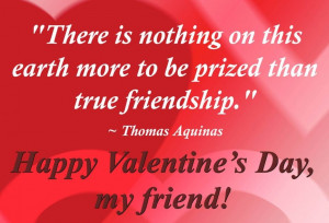 Valentines Day Quote For Friend Image