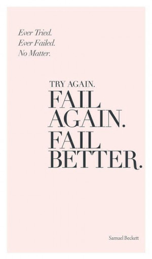 fail again fail better quotes