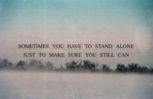 stand alone