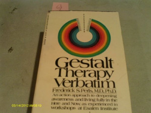 Gestalt Therapy Verbatim