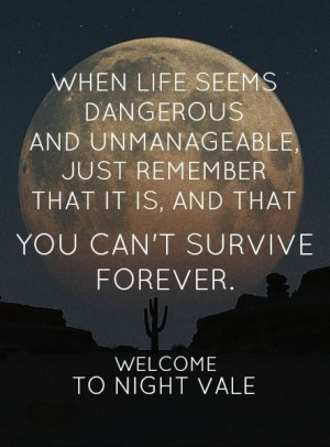 Welcome to night vale