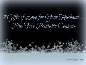 Gifts of Love for Your Husband