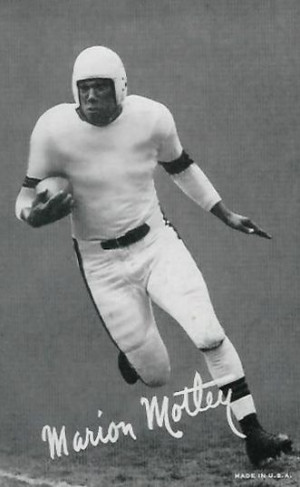 Marion Motley, Cleveland Browns, member of the Pro Football Hall of ...