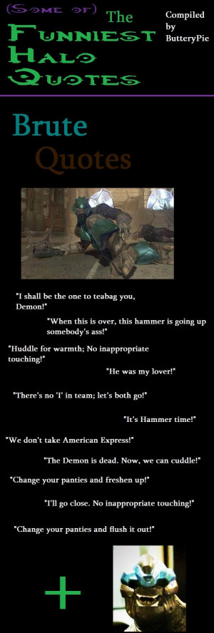 funnyjunk.comFunniest Halo Quotes - Brutes