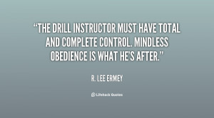 Drill Instructor Quotes