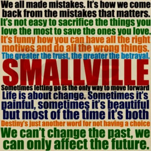 Smallville Quotes Blanket Wrap on