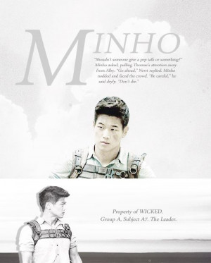 Minho-The Maze Runner a description of what he was to Wicked and who ...
