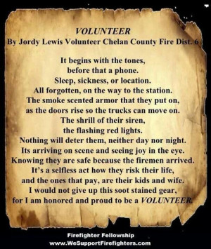 Volunteer poem