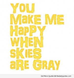 You Make Me Happy | The Daily Quotes