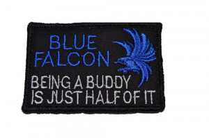 Home PATCHES Army Patches Blue Falcon 3x2 Police Military Morale Funny ...