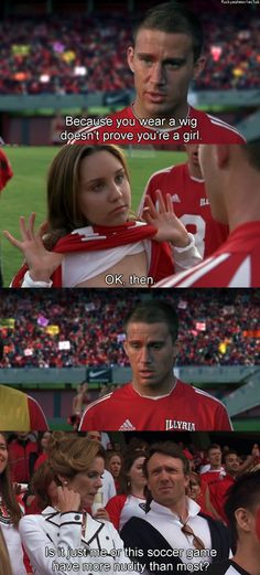 ... than most? from She's the Man starring Amanda Bynes, Channing Tatum