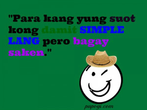 Papogi Tagalog love jokes