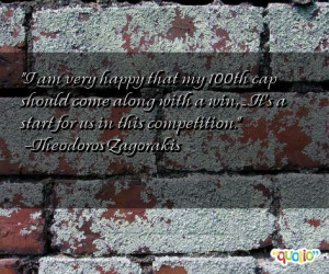 am very happy that my 100th cap should come along with a win, ... It ...