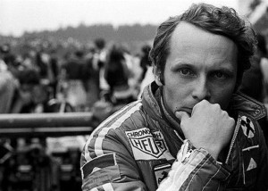 austríaco Niki Lauda liderava com folga o Mundial de Fórmula-1 de ...