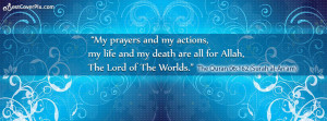 Quran Quotes fb cover banner