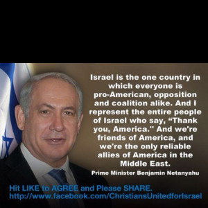 truly hope america stays friends with israel ... or america will be ...