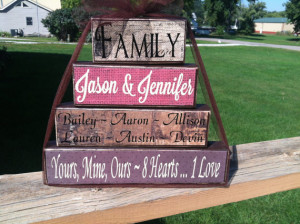 ... family parents kids special saying housewarming blended family wedding