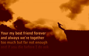 Friendship quote beautiful love abstract 3d