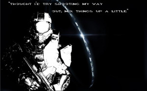 HD Master Chief Quote Wallpaper