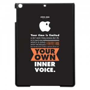 Steve Jobs Life Quotes iPad Air Case