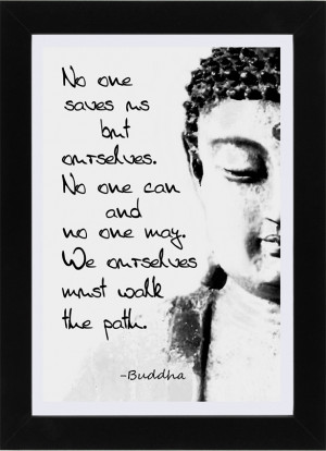 BUDDHA-QUOTE-TYPOGRAPHY-ART-PRINT-ON-PAPER-SIZE-A4-IN-FRAME