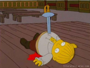 Cartoon Hamlet Characters