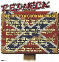 REDNECK SECRETS TO A GOOD MARRIAGE