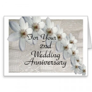 2nd year wedding anniversary symbol
