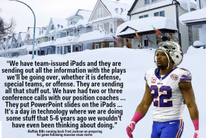 Snow-Trapped Buffalo Bills Players Have Turned To iPads To 'Practice ...