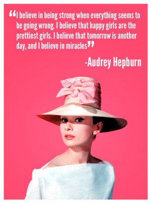 Audrey Hepburn Quote